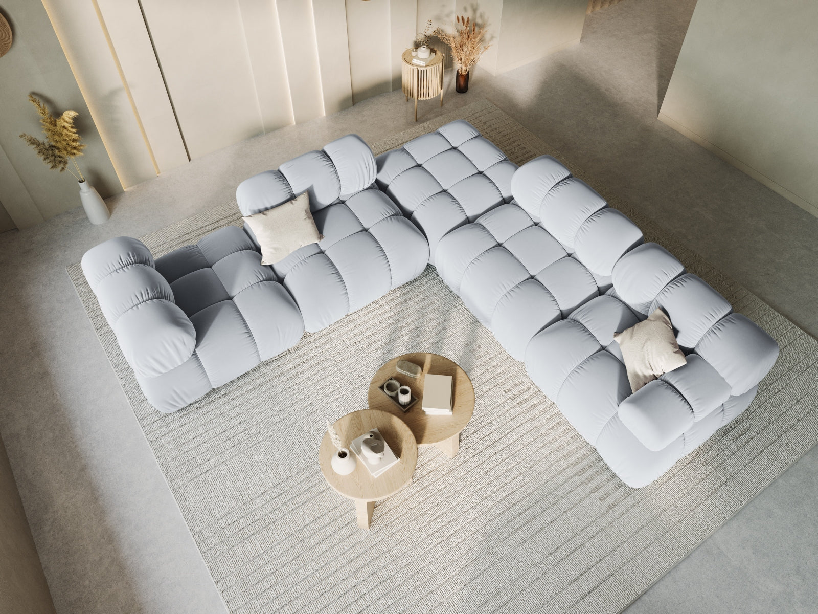 Pouf, "Bellis", 1 Posto, 94x94x43