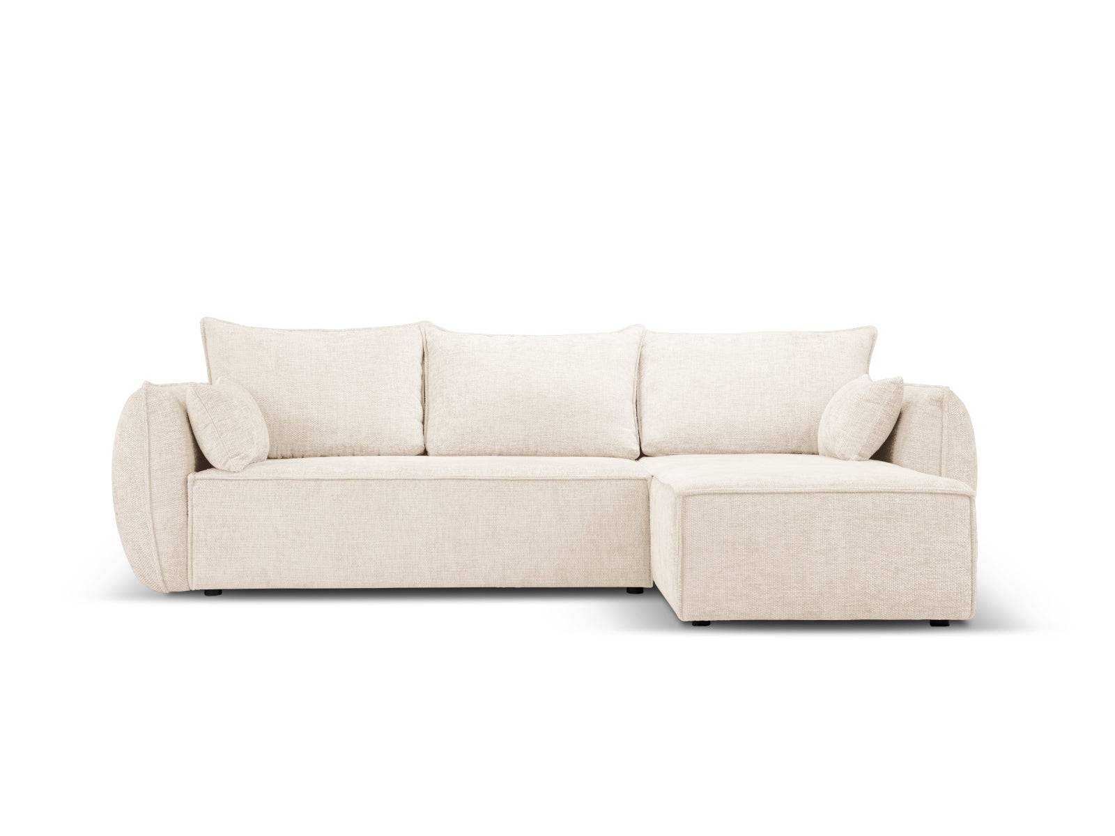Divano angolare con funzione letto e box, "Kaelle", 4 posti, 252x165x87
