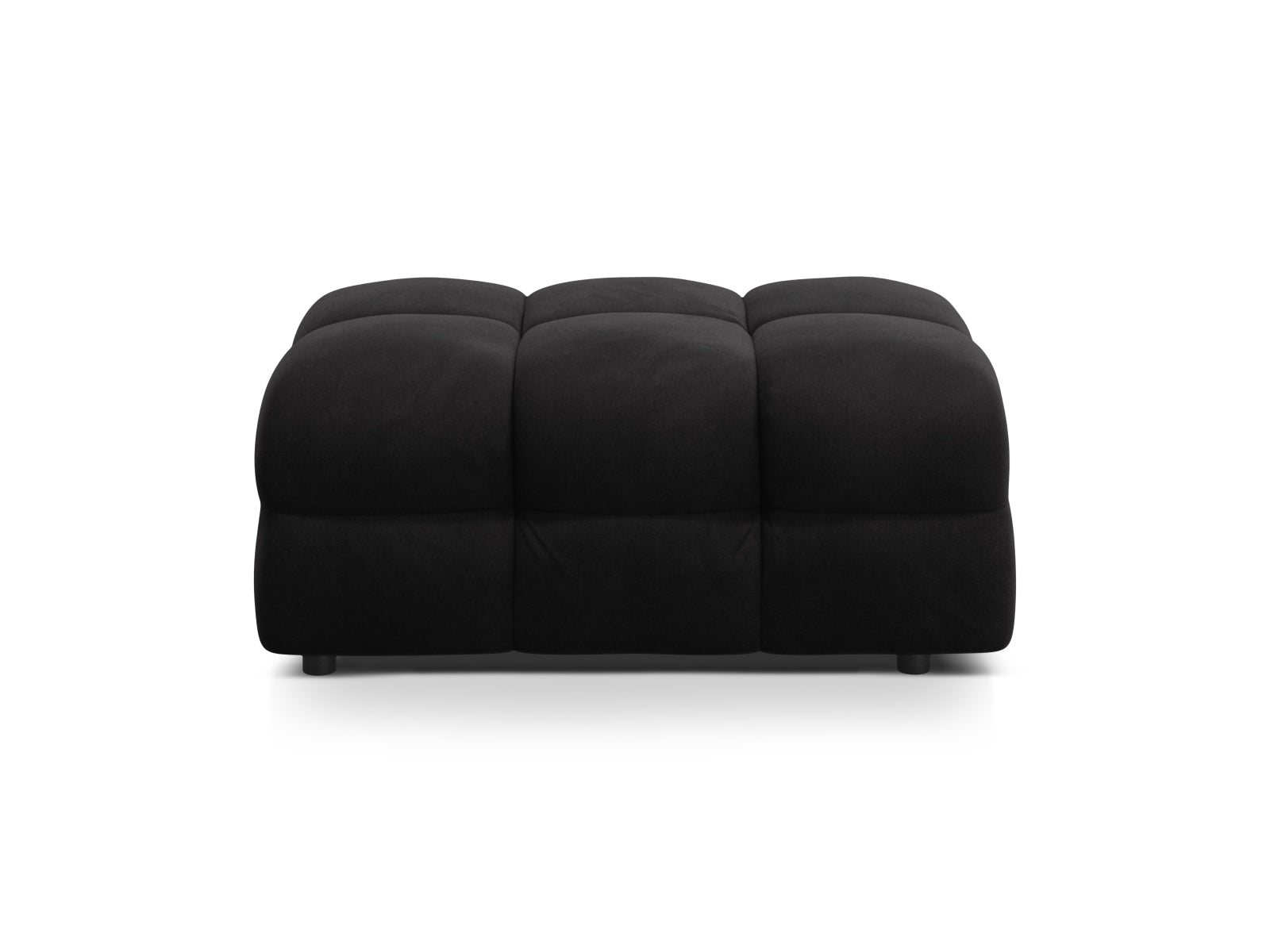 Pouf in velluto, "Kendal", 1 Posto, 104x72x45