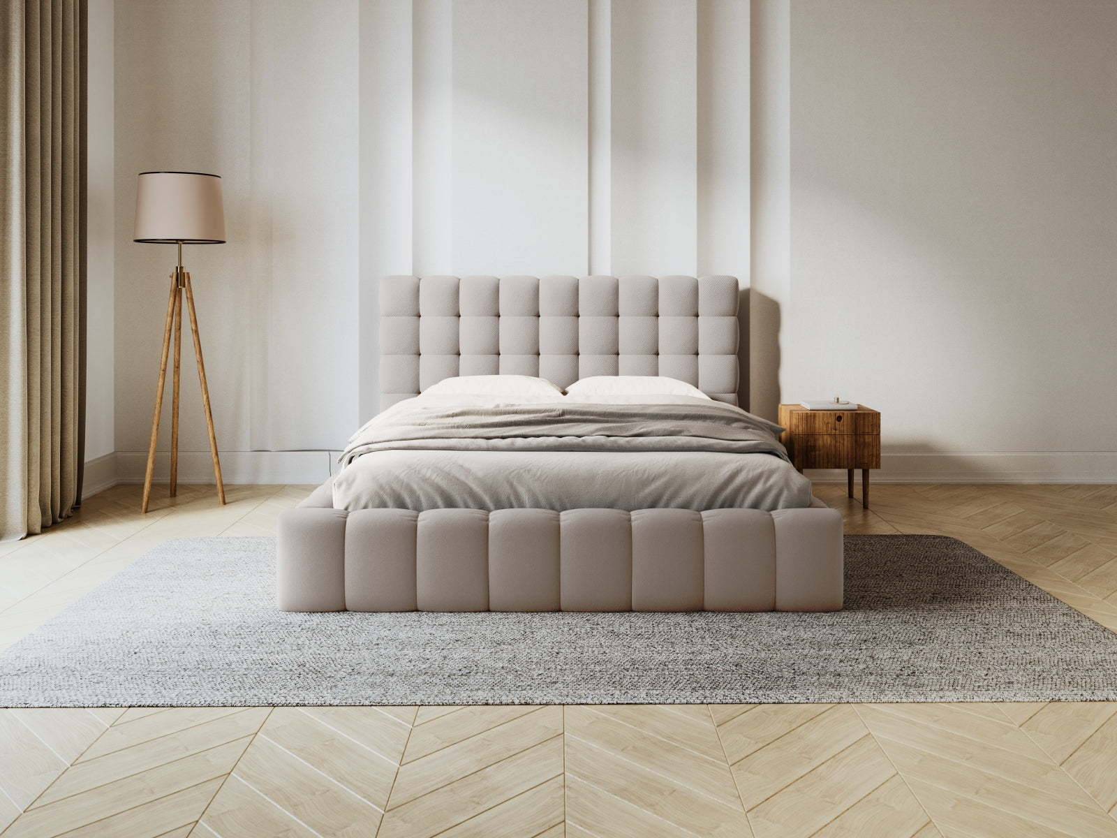 Letto contenitore, "Mamaia", 230x225x125