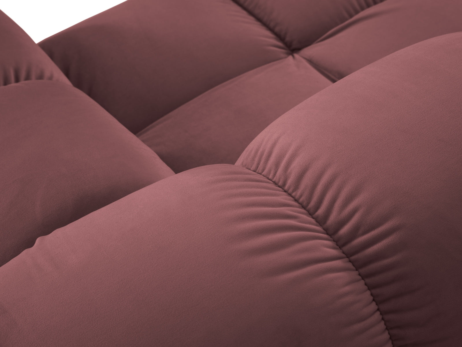 Divano angolare componibile con chaise longue , "Bellis", 3 posti, 188x155x70