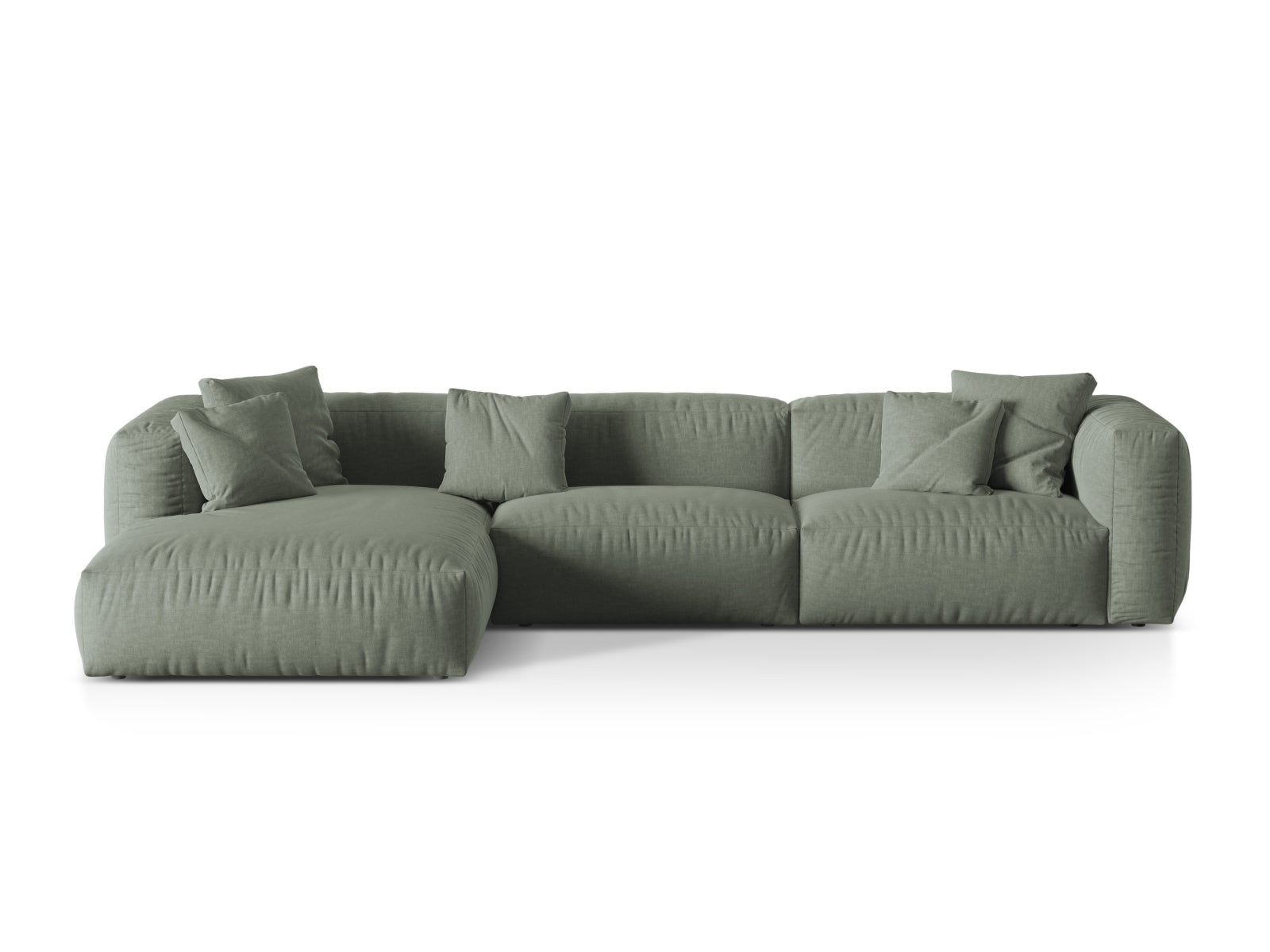 Divano angolare componibile , "Martina", 3 posti, 330x176x75