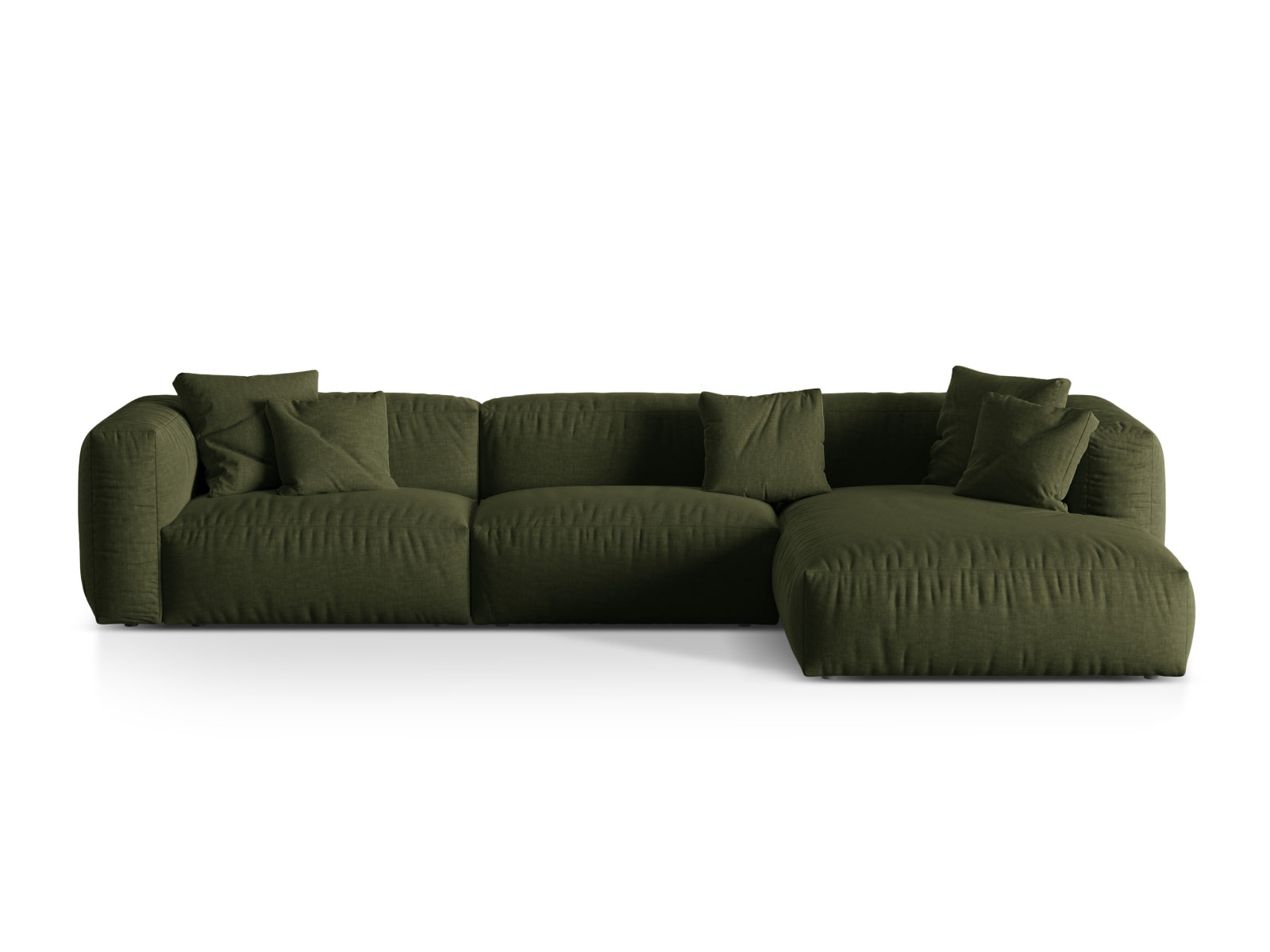 Divano angolare componibile , "Martina", 3 posti, 330x176x75