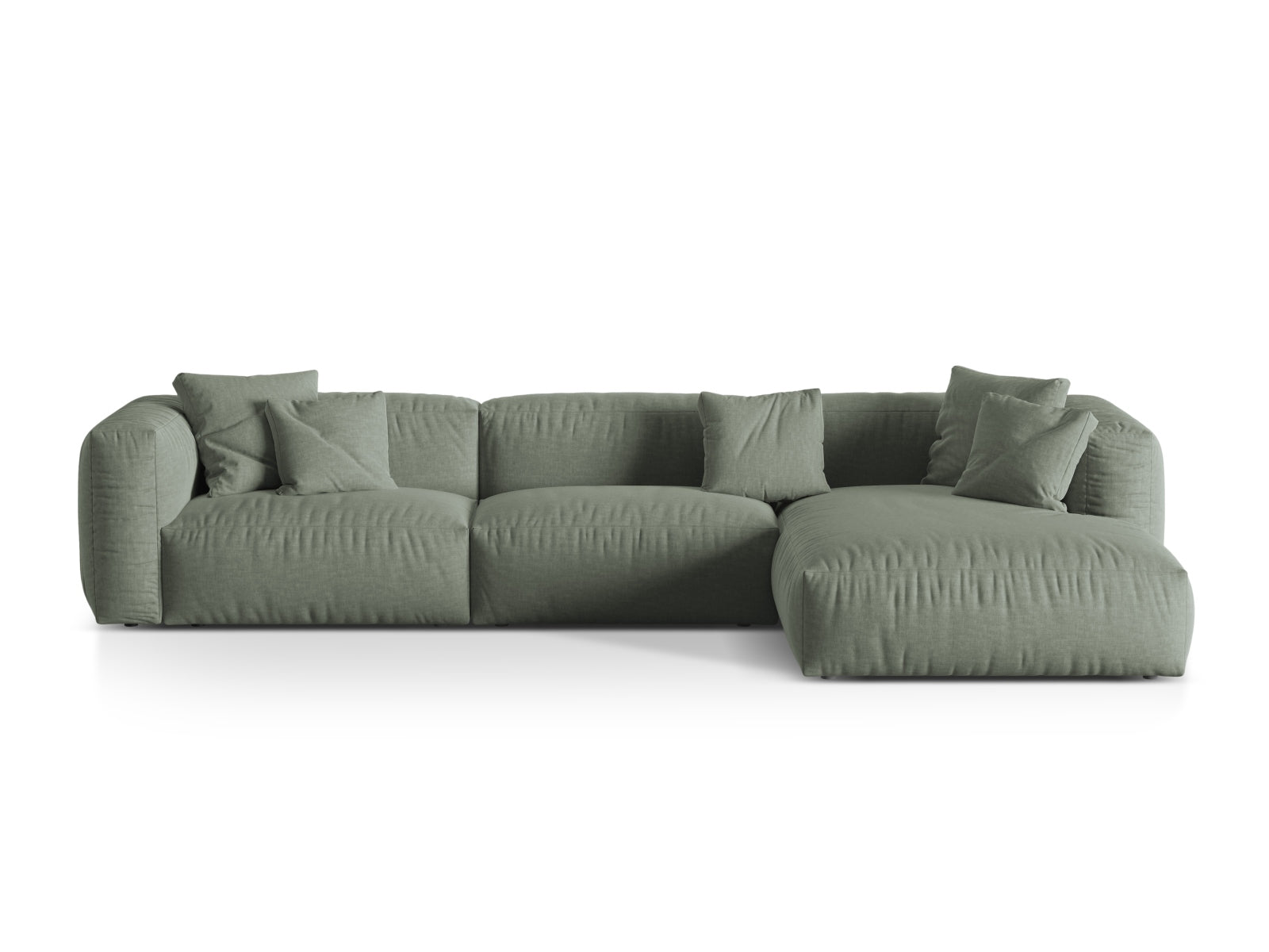 Divano angolare componibile , "Martina", 3 posti, 330x176x75