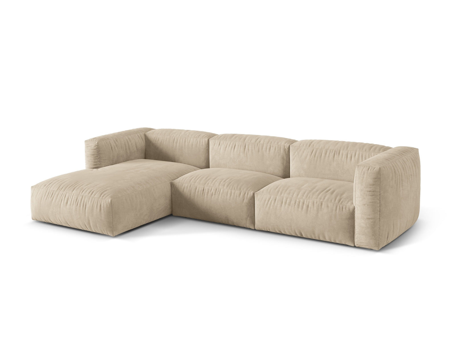 Divano angolare componibile , "Martina", 3 posti, 330x176x75