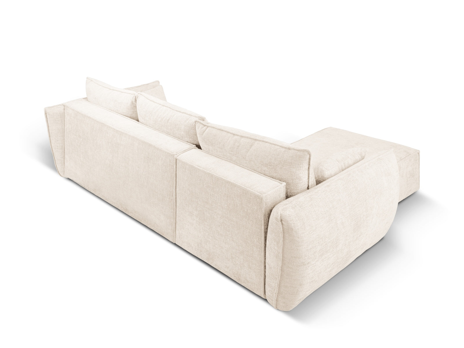 Divano angolare con funzione letto e box, "Kaelle", 4 posti, 252x165x87
