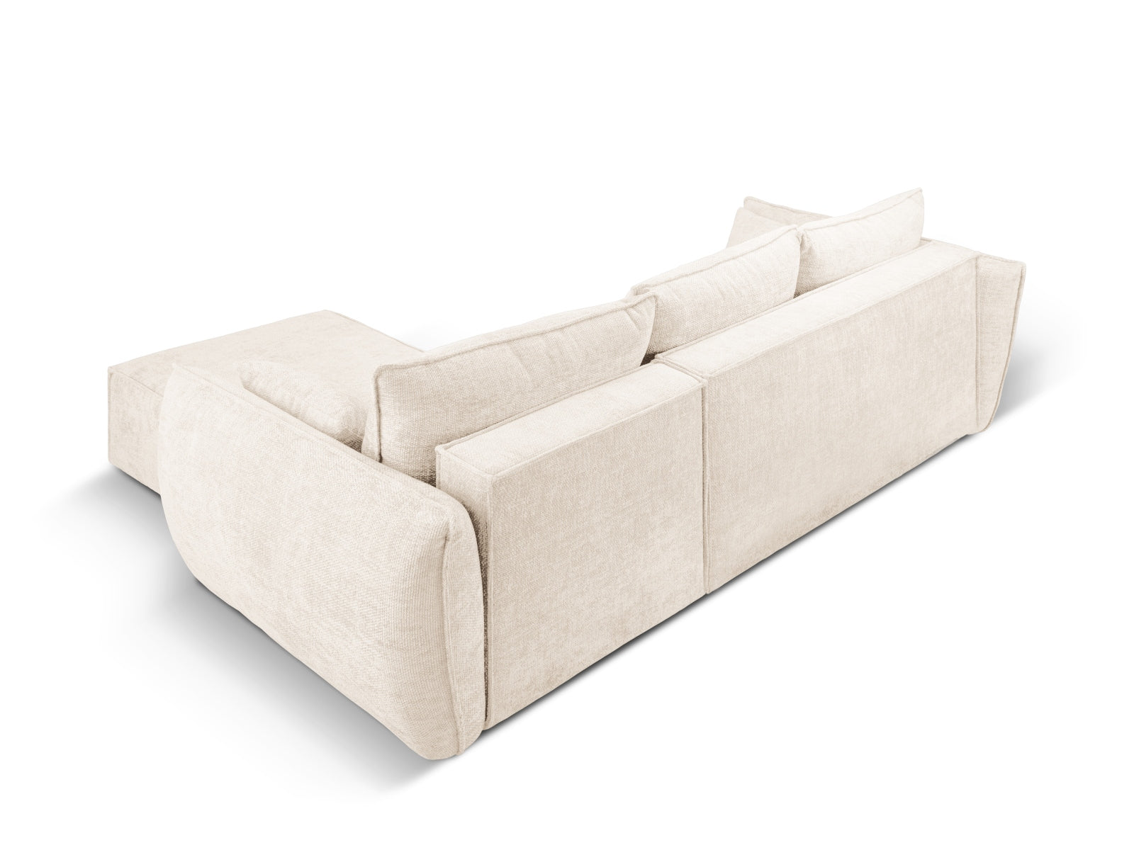 Divano angolare con funzione letto e box, "Kaelle", 4 posti, 252x165x87