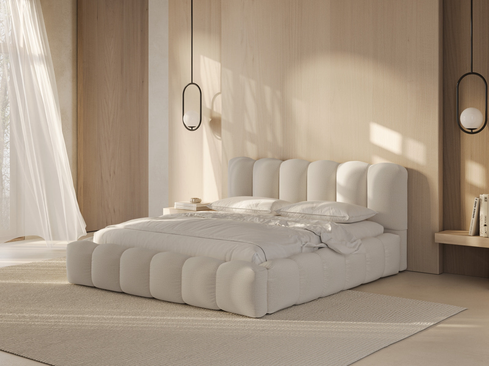 Letto contenitore, "Lupine", 226x166x95