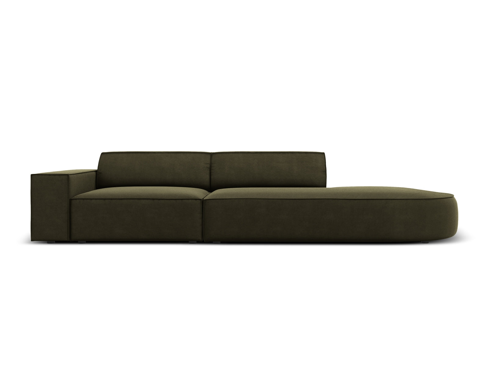 Divano, "Jodie", 3 Posti, 262x102x70, arrotondato