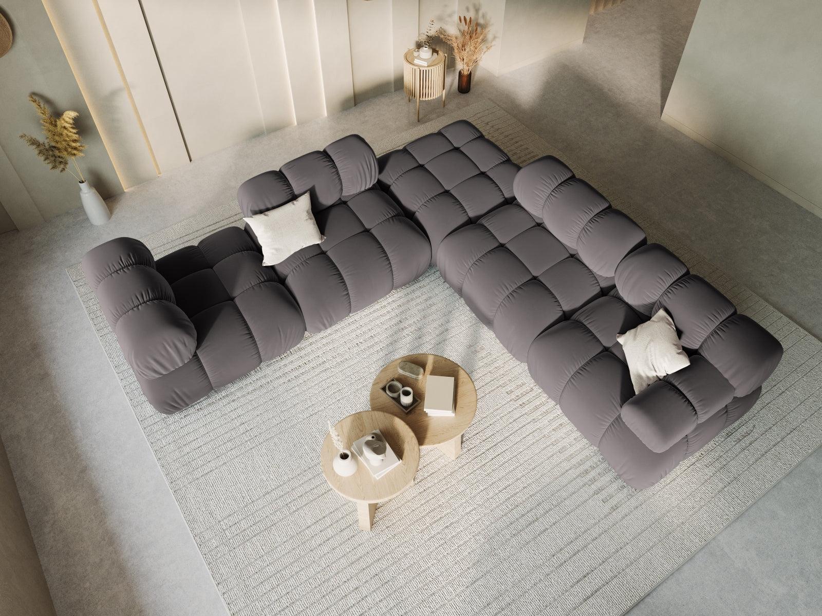 Pouf, "Bellis", 1 Posto, 94x94x43
