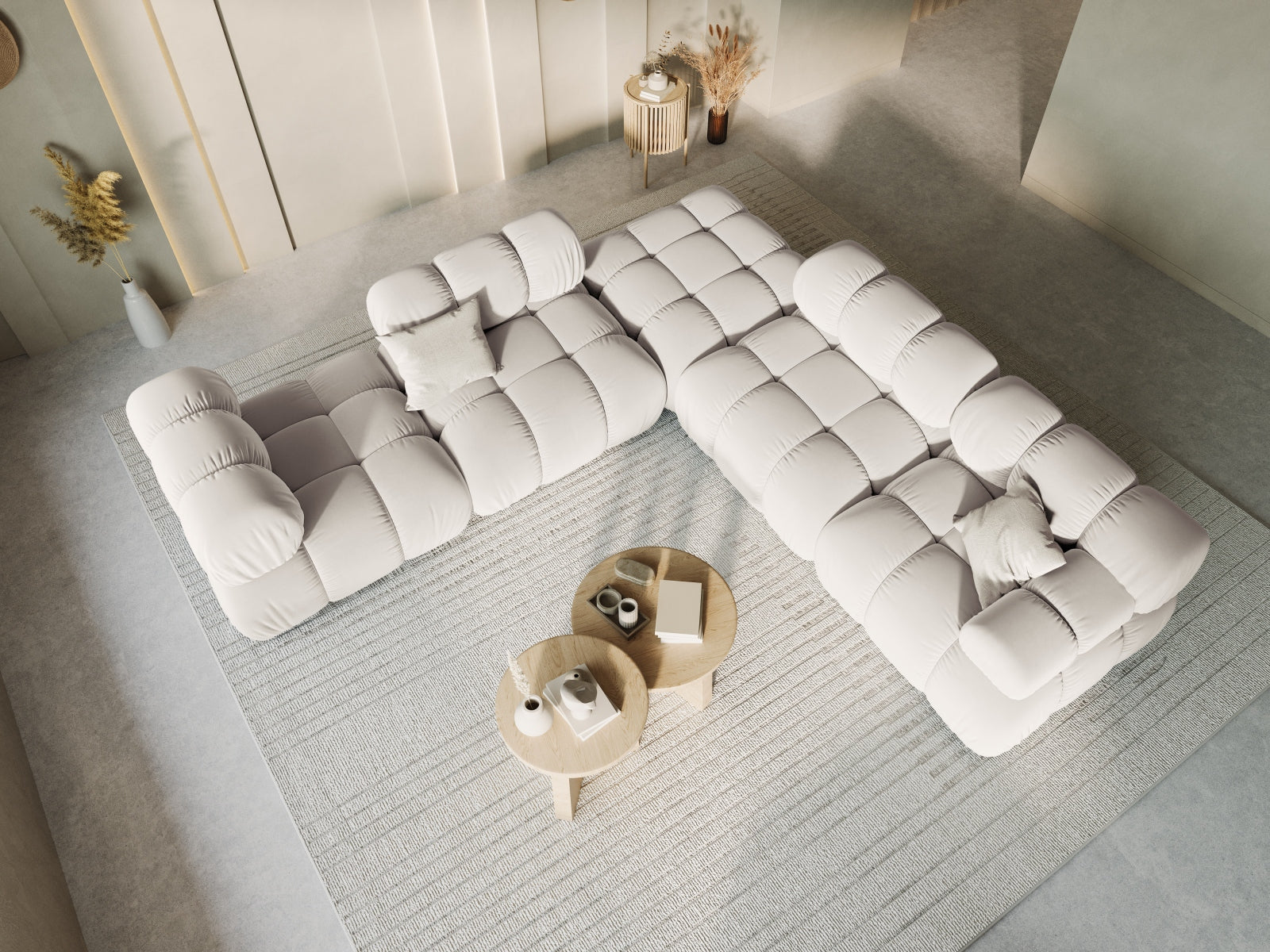 Pouf, "Bellis", 1 Posto, 94x94x43