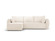 Divano angolare con funzione letto e box, "Kaelle", 4 posti, 252x165x87