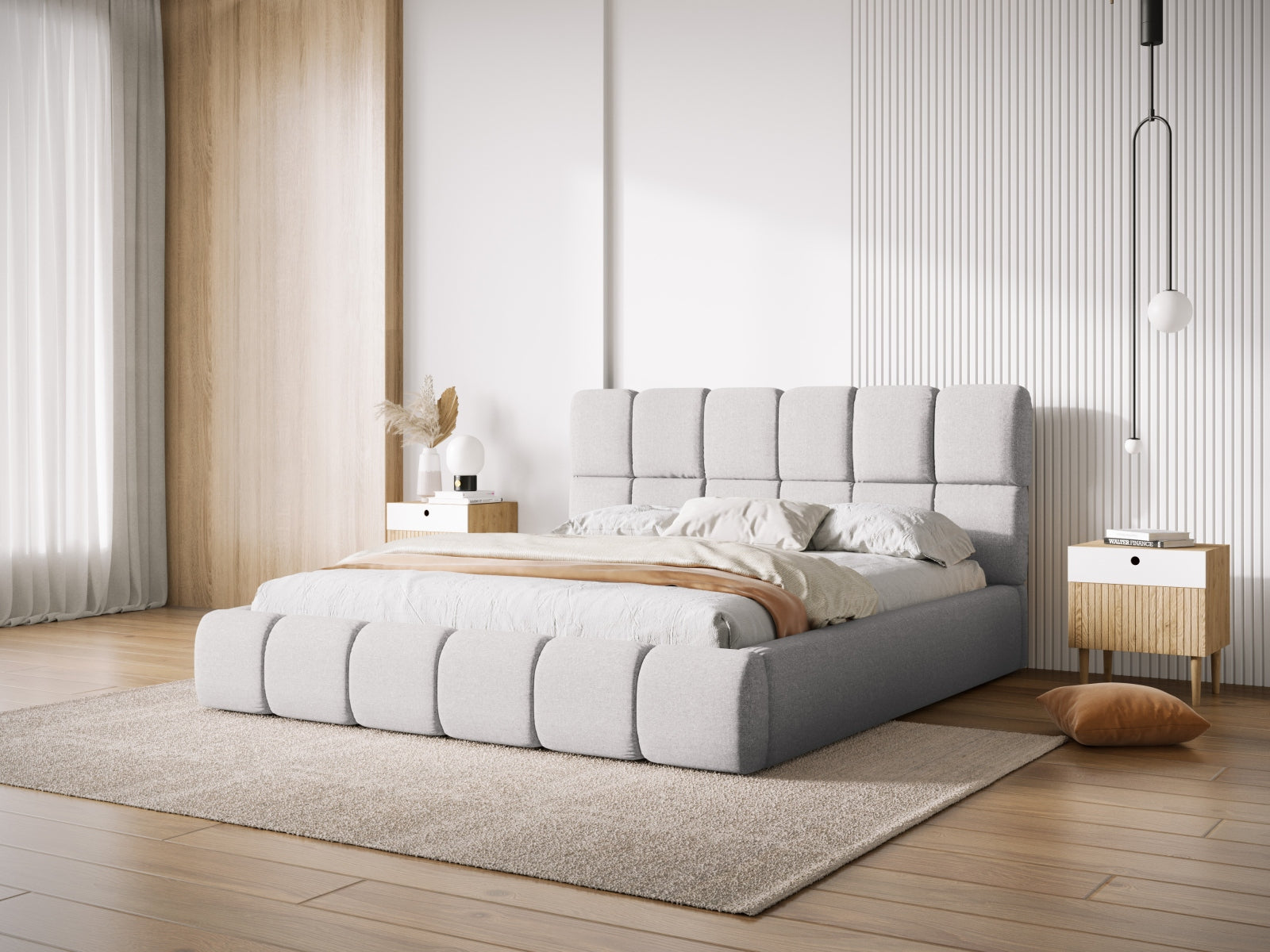 Letto contenitore, "Bellis", 220x160x100