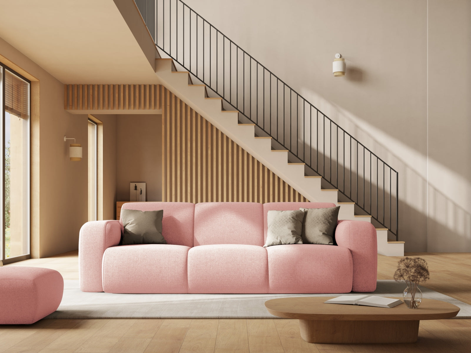 Pouf, "Molino", 1 Posto, 75x75x36