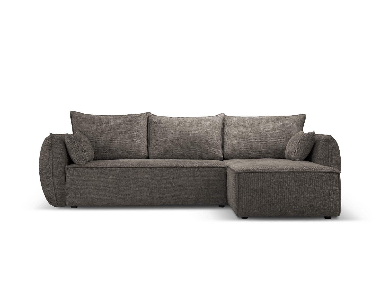 Divano angolare con funzione letto e box, "Kaelle", 4 posti, 252x165x87