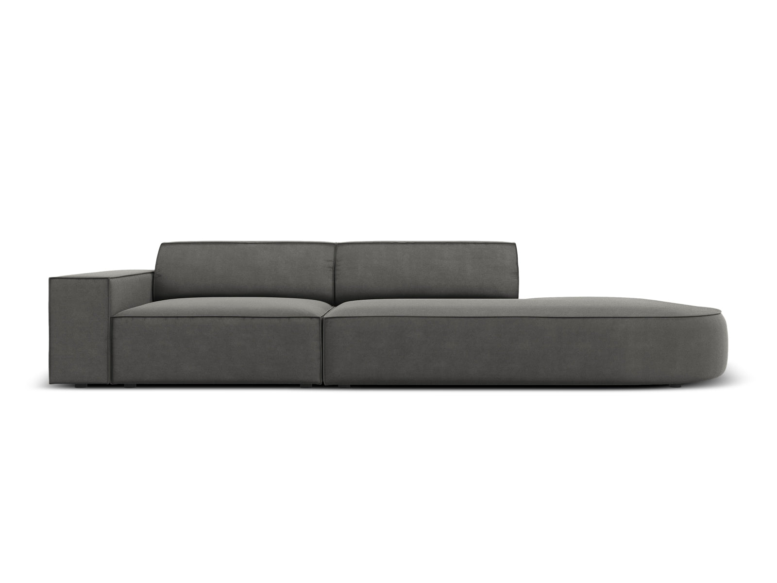 Divano, "Jodie", 3 Posti, 262x102x70, arrotondato