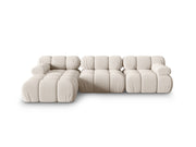 Divano angolare con chaise longue, "Bellis", 4 posti, 282x155x70