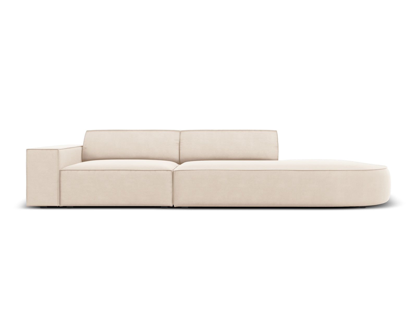 Divano, "Jodie", 3 Posti, 262x102x70, arrotondato