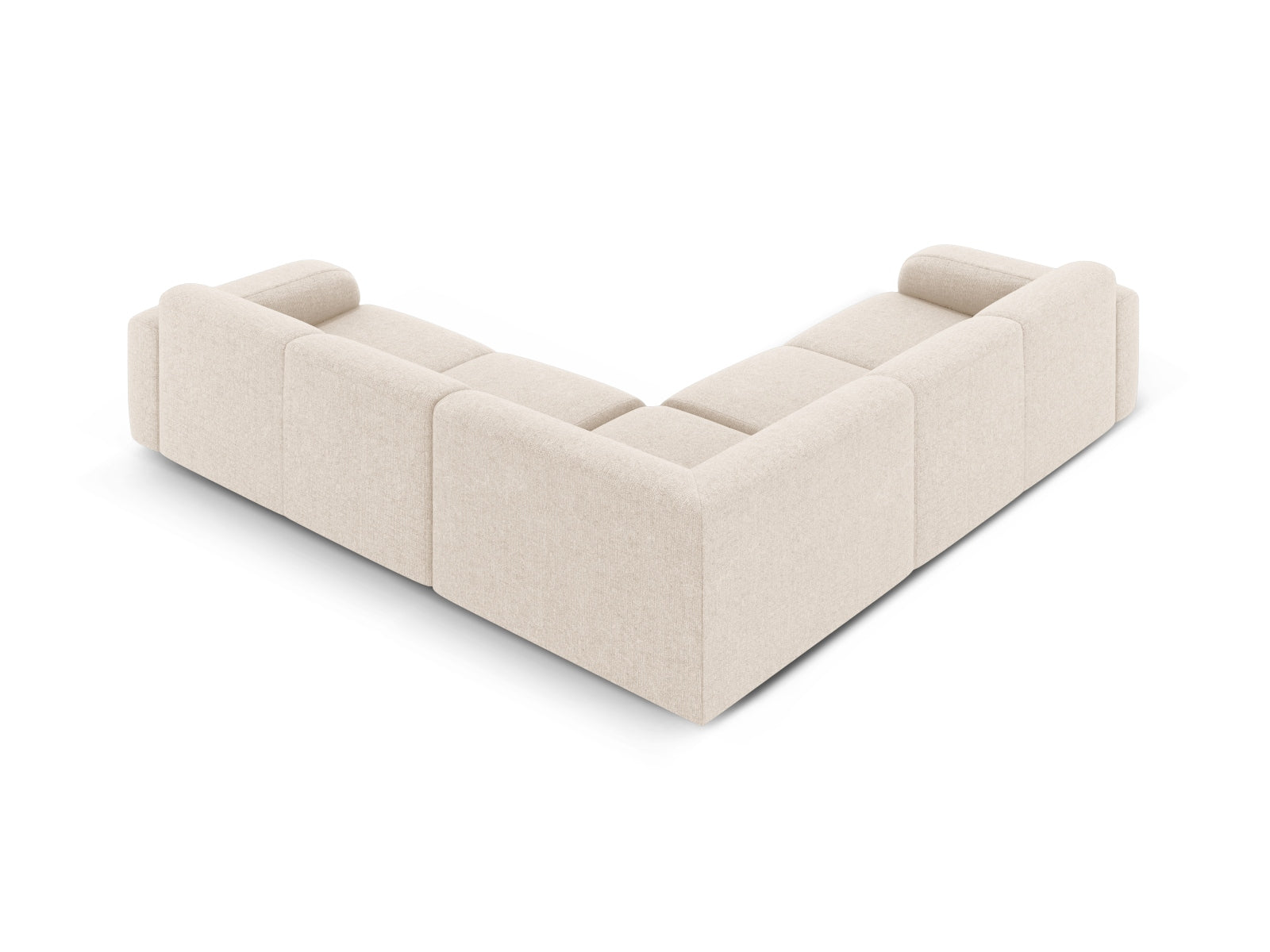 Divano angolare simmetrico, "Molino", 5 Posti, 252x252x75