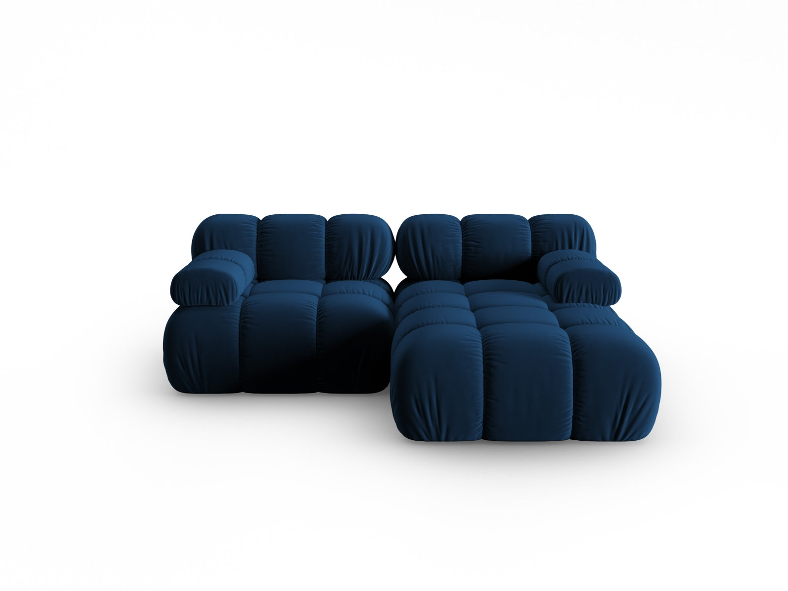 Divano angolare componibile con chaise longue , "Bellis", 3 posti, 188x155x70