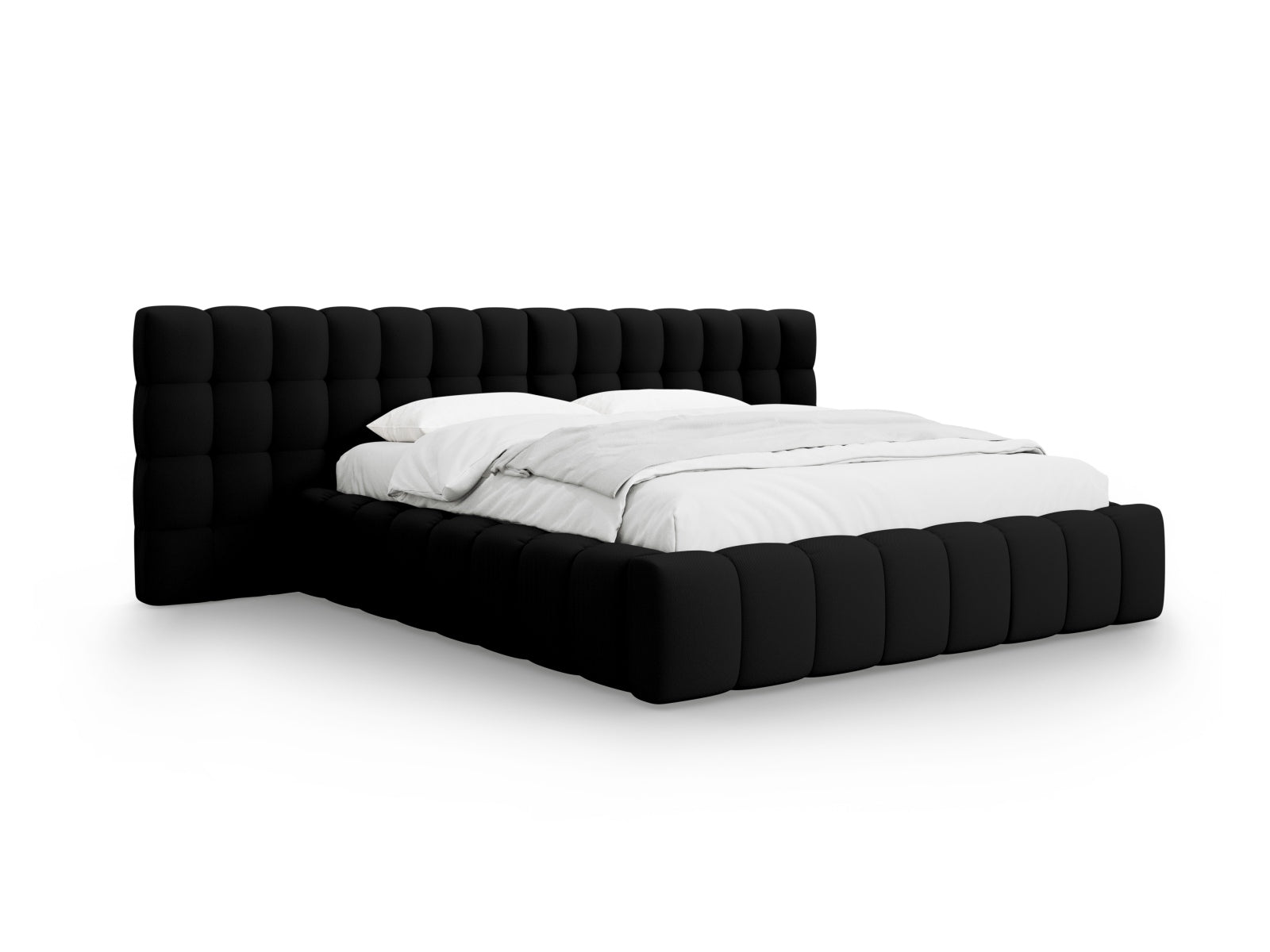 Letto contenitore con testiera doppia, "Mamaia", 230x350x100