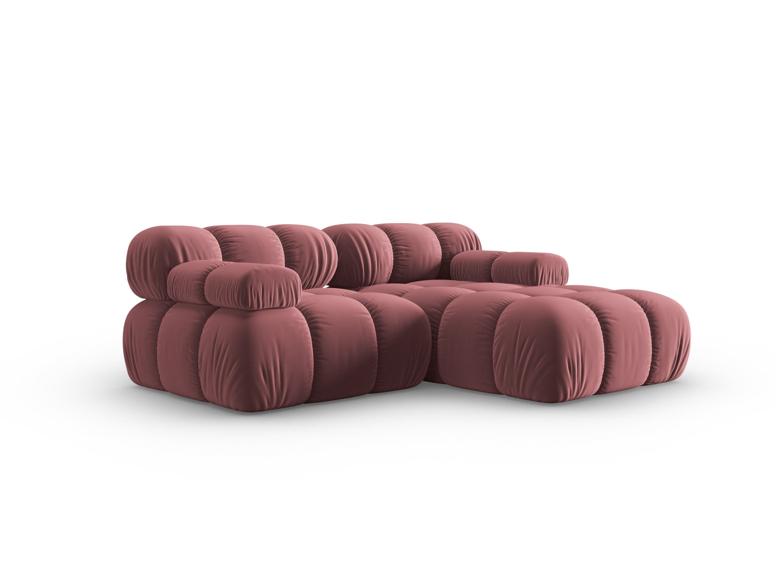 Divano angolare componibile con chaise longue , "Bellis", 3 posti, 188x155x70