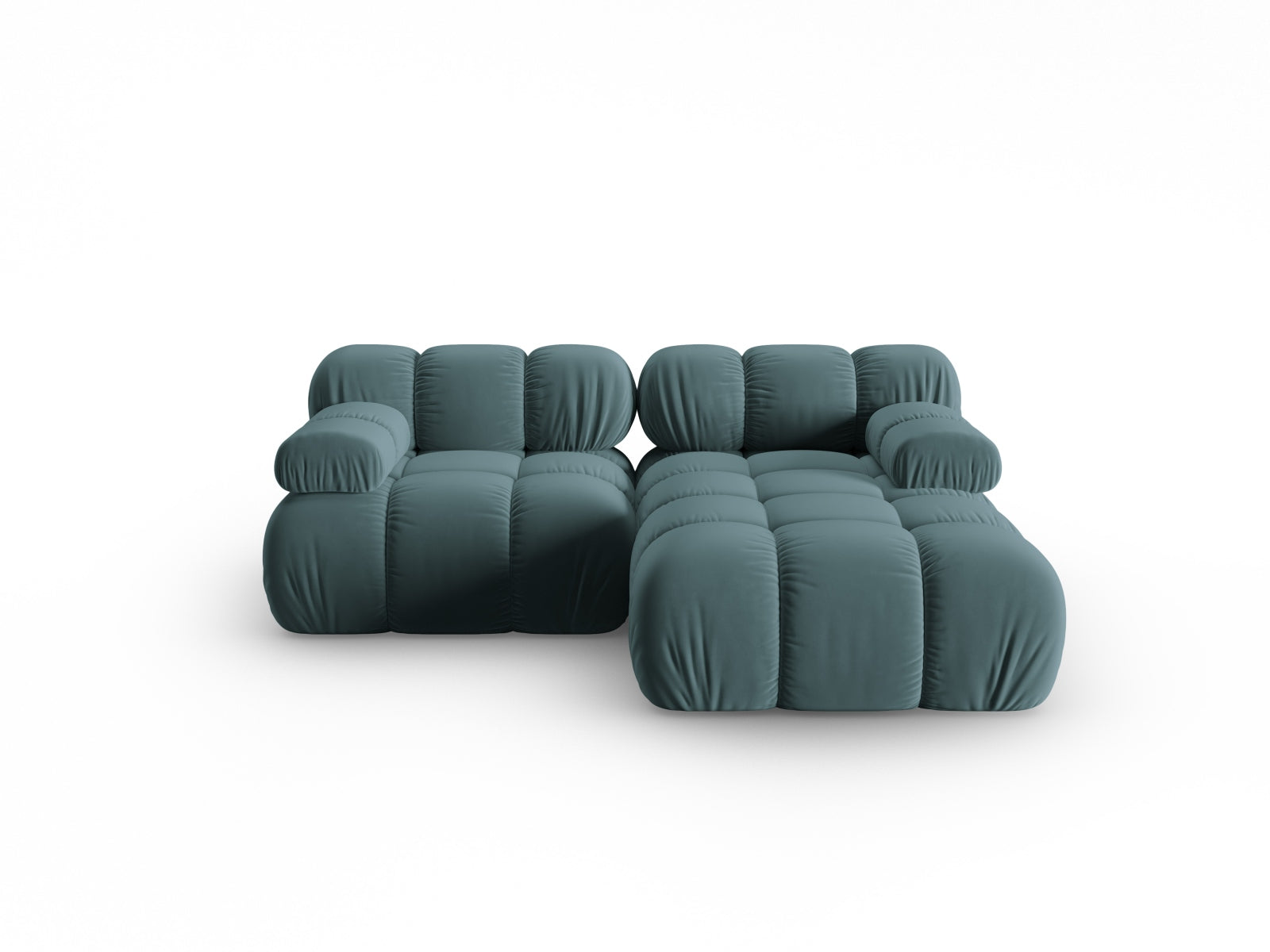 Divano angolare componibile con chaise longue , "Bellis", 3 posti, 188x155x70