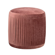 Pouf Pleat, Rosa, Poliestere