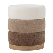 Pouf Bilbao, Marrone, Poliestere