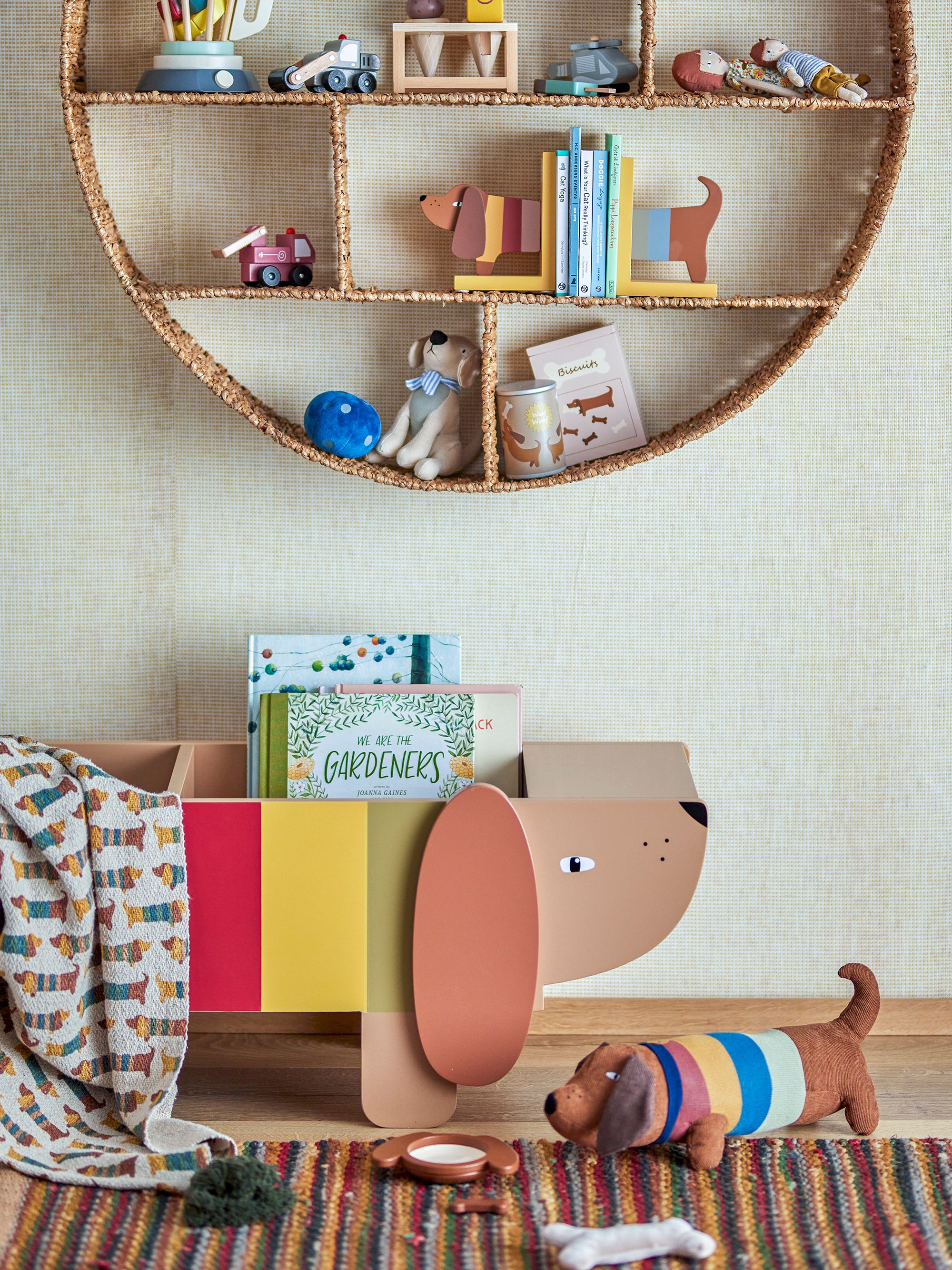 Libreria Charlie, Marrone, MDF