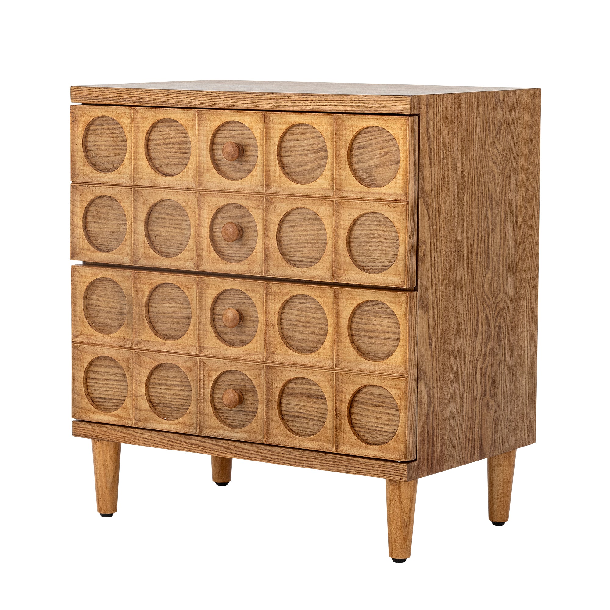 Cassettiera Vester, Marrone, MDF