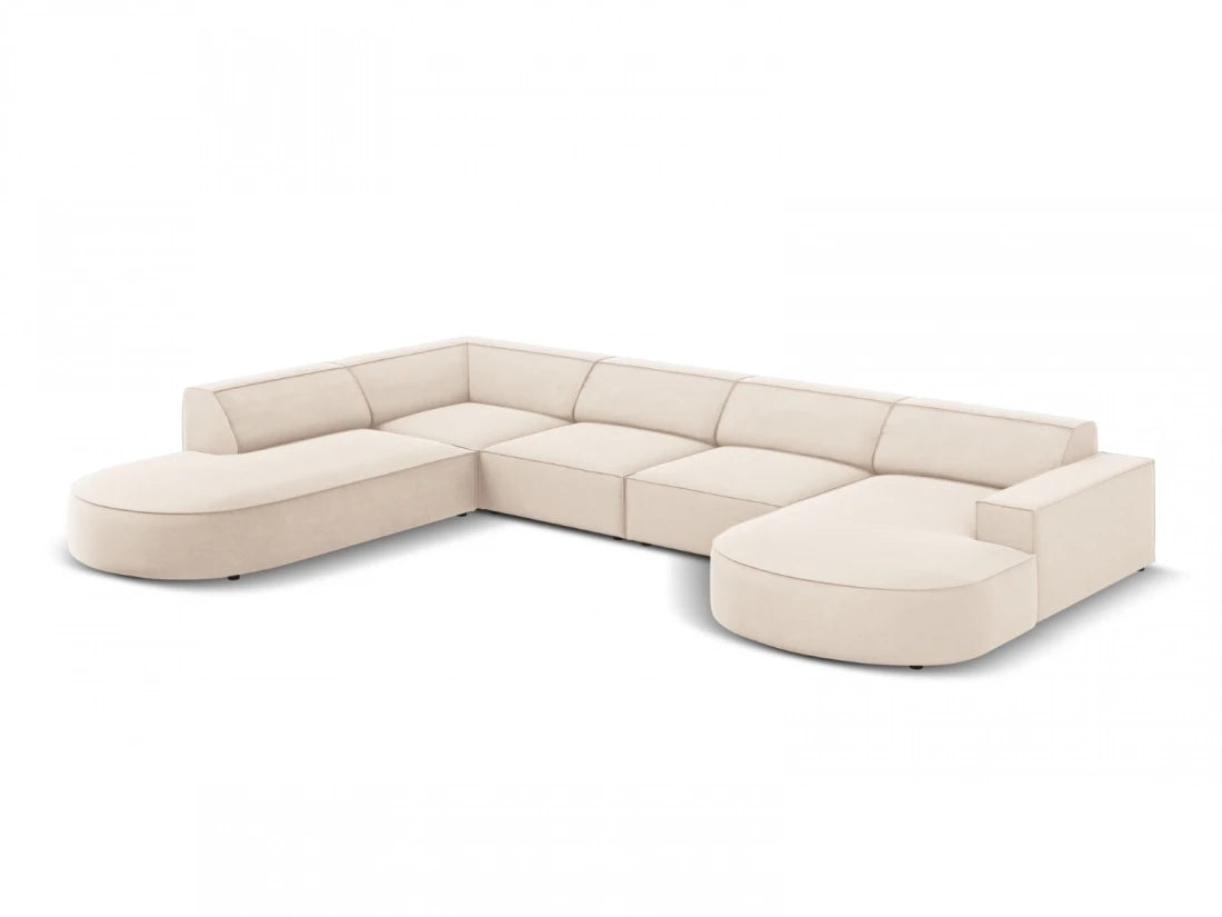 jodie-panoramic-sofa-in-velvet-and-boucle-with-rounded-seat-seven-seater