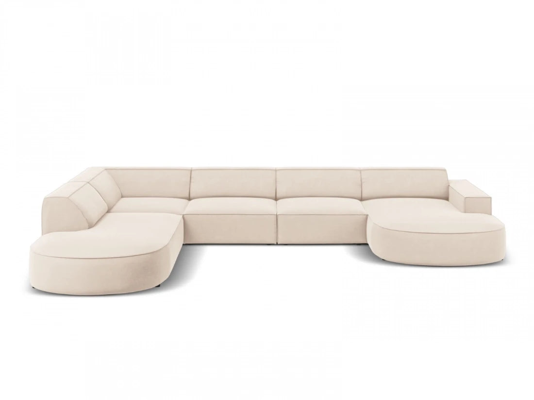 jodie-panoramic-sofa-in-velvet-and-boucle-with-rounded-seat-seven-seater