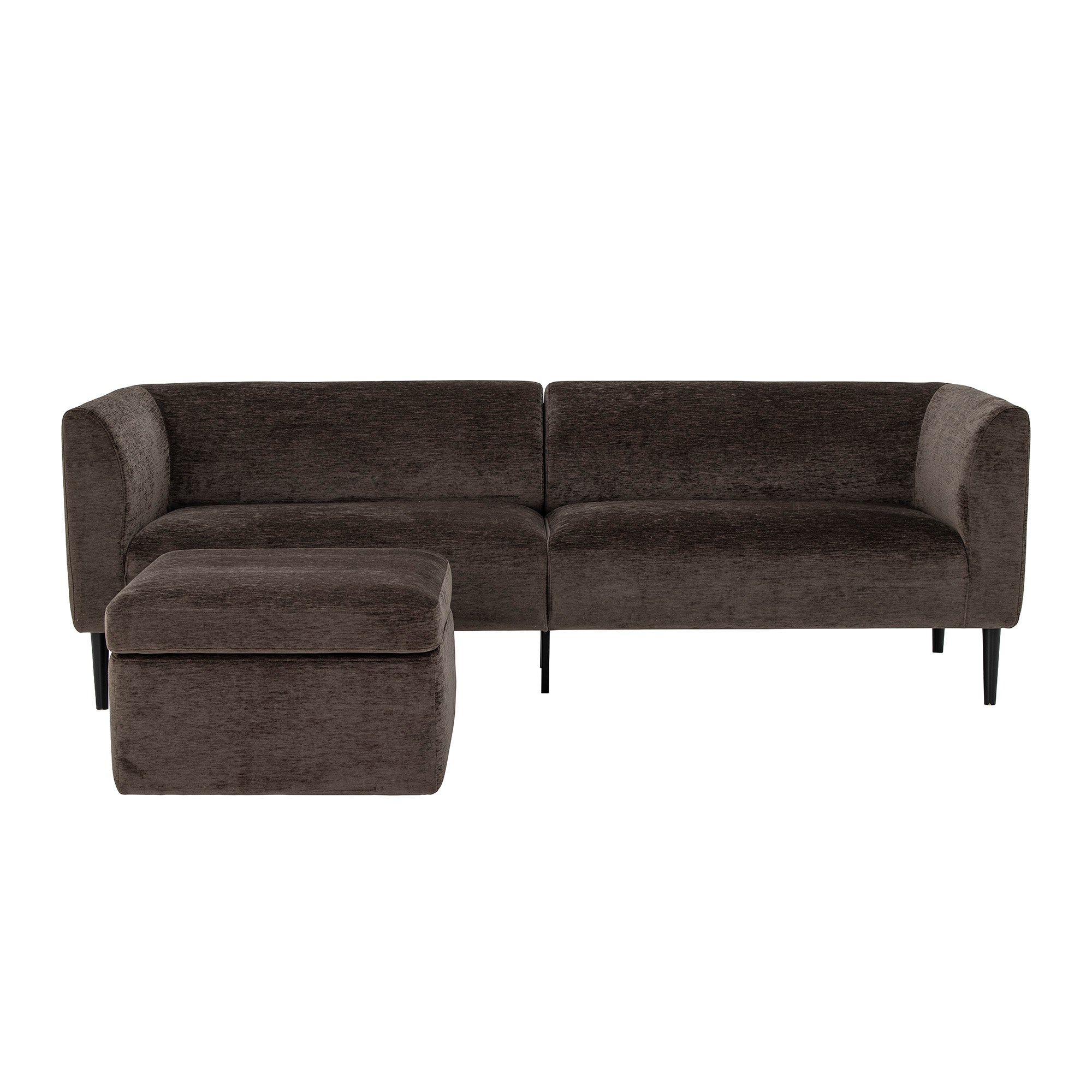 Divano Lanna, Marrone, FSC® Mix, Poliestere