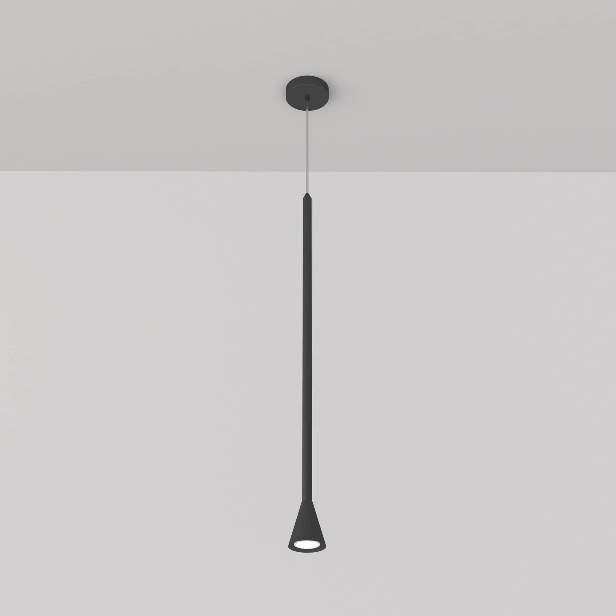 lampada sospensione arrow maytoni nero 3