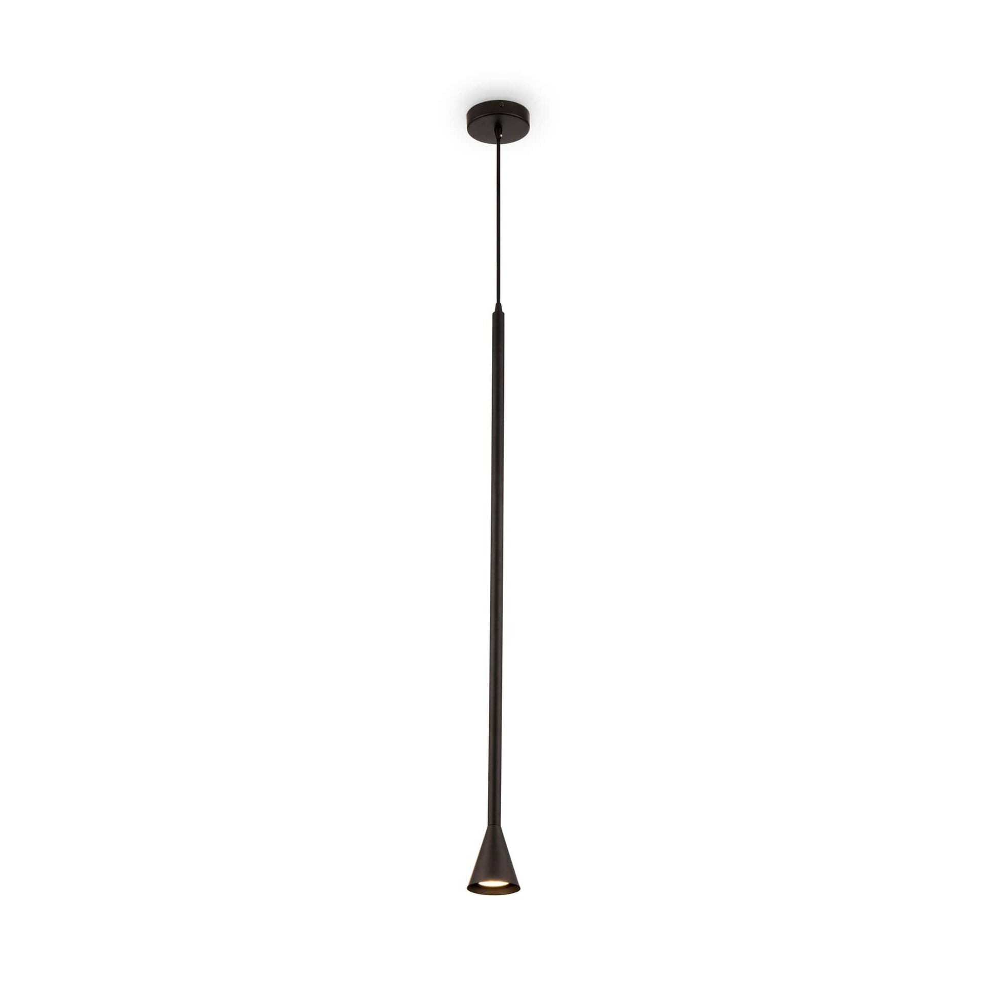 lampada sospensione arrow maytoni nero