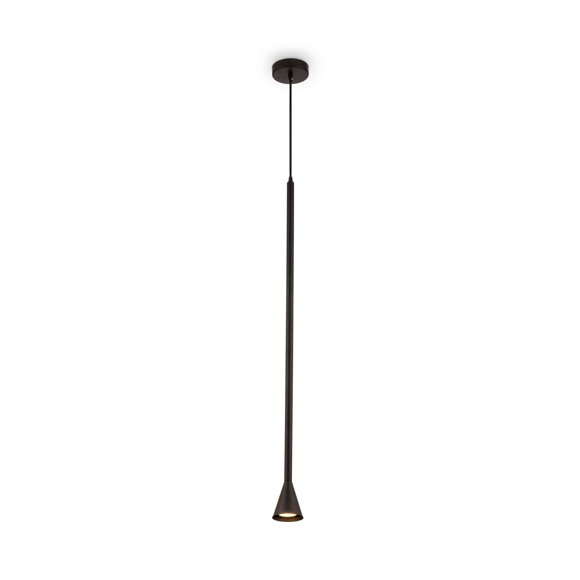 lampada sospensione arrow maytoni nero
