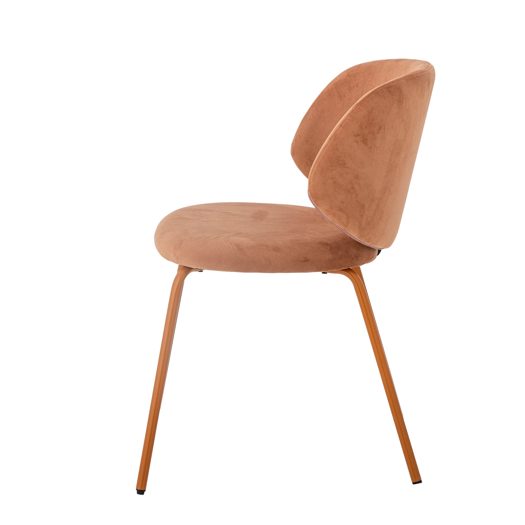 Sedia da pranzo Ponte, arancione, poliestere riciclato