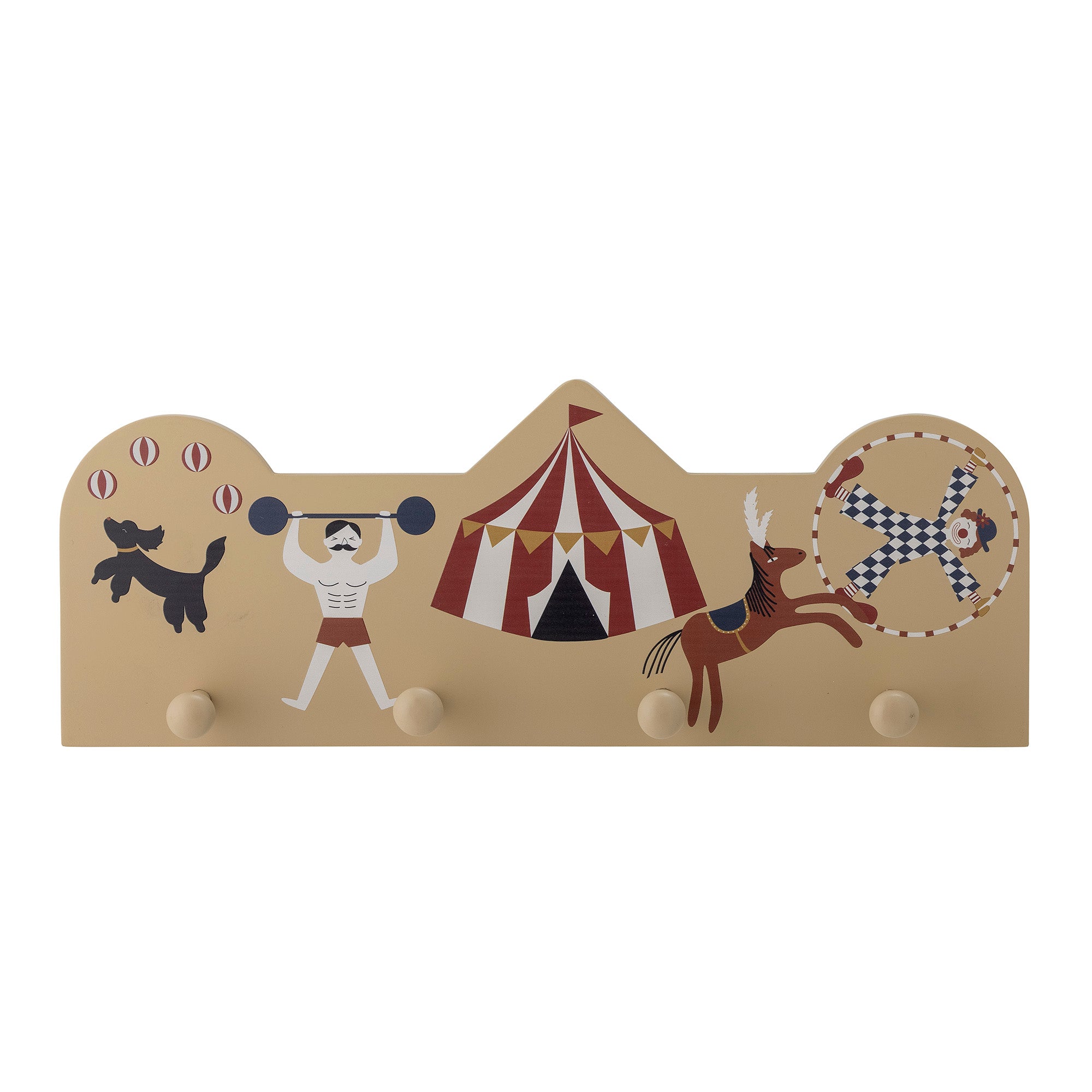 Appendiabiti Miou, Marrone, FSC®100%, MDF