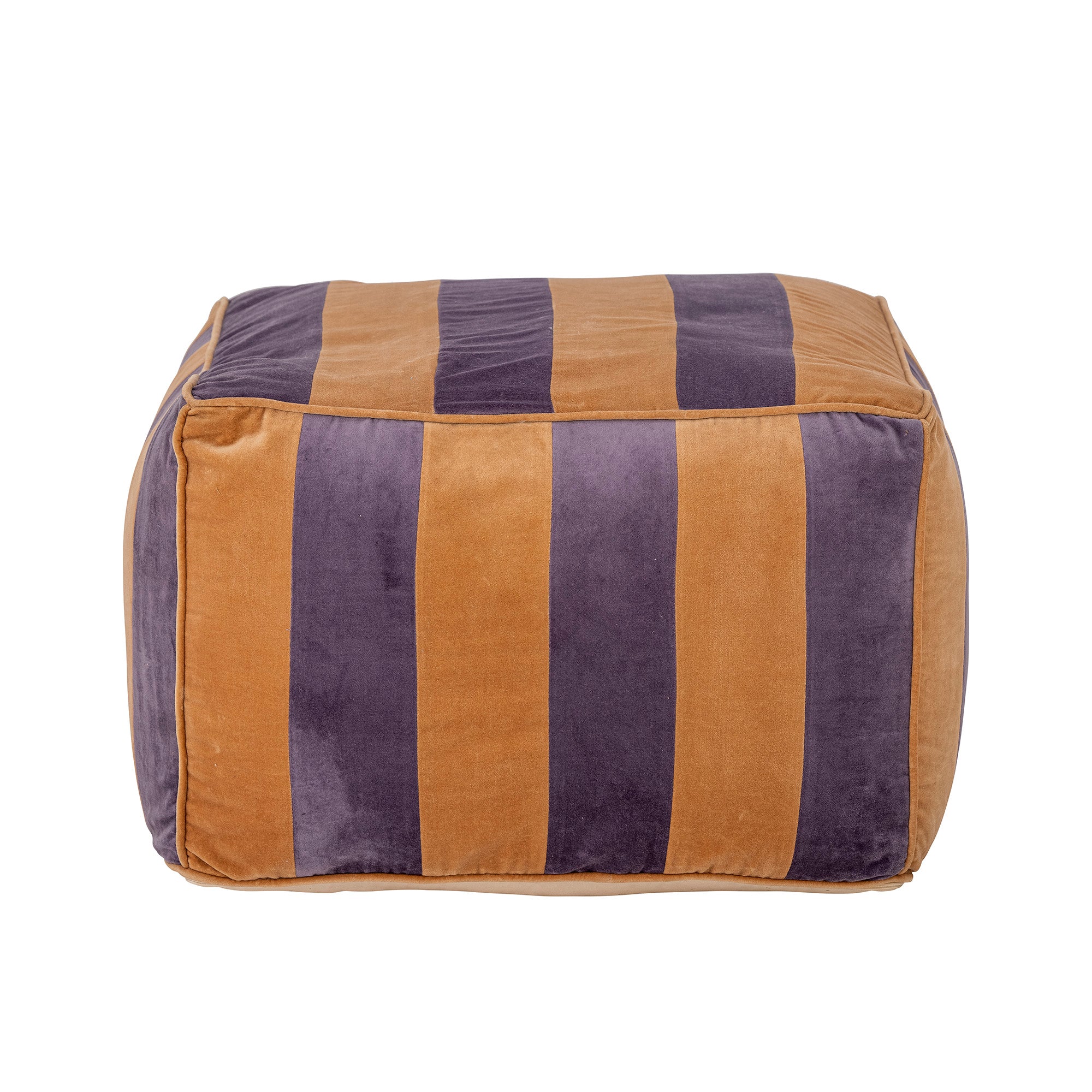 Pouf Walder, Viola, Cotone