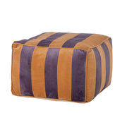 Pouf Walder, Viola, Cotone