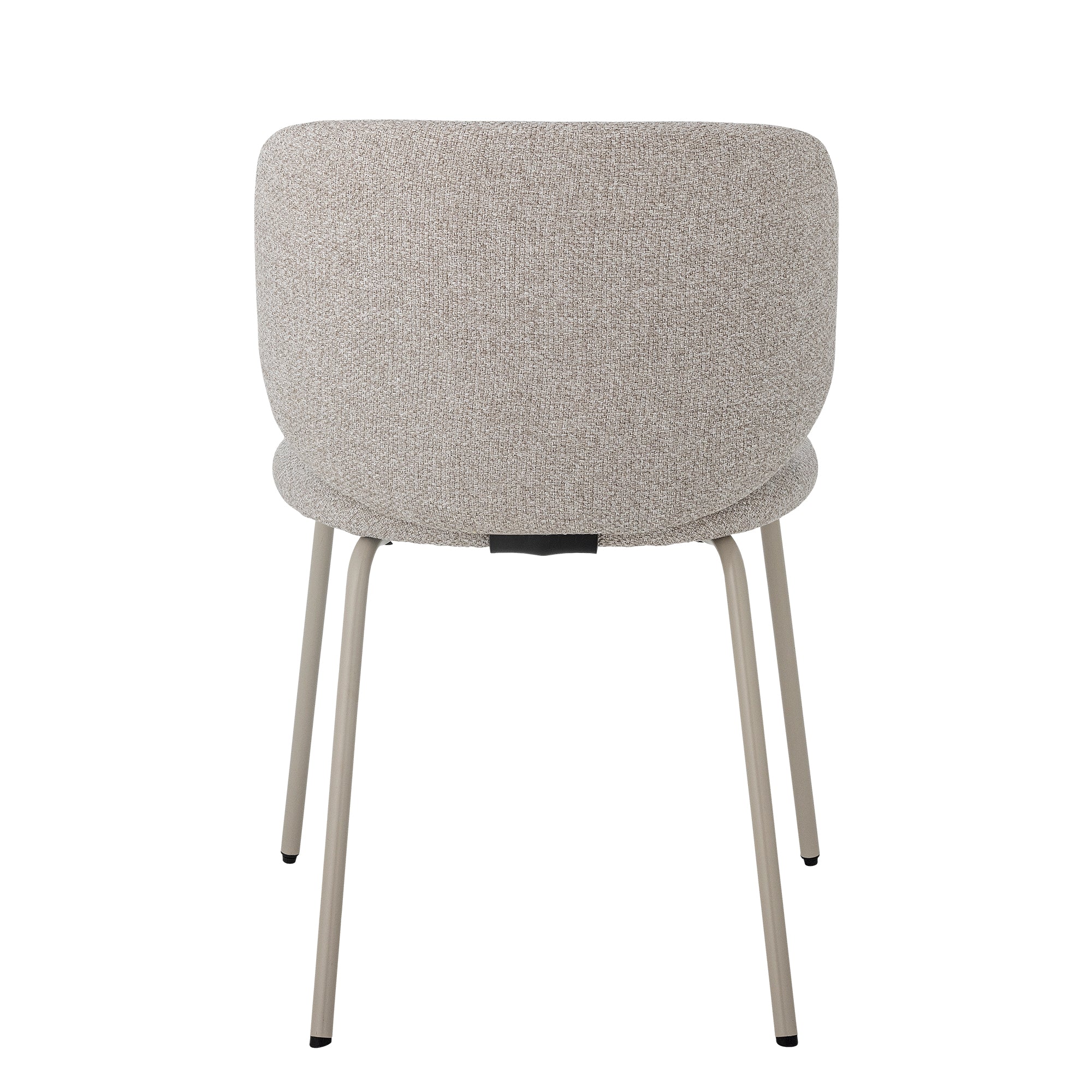 Sedia da pranzo Ponte, Grigio, Poliestere