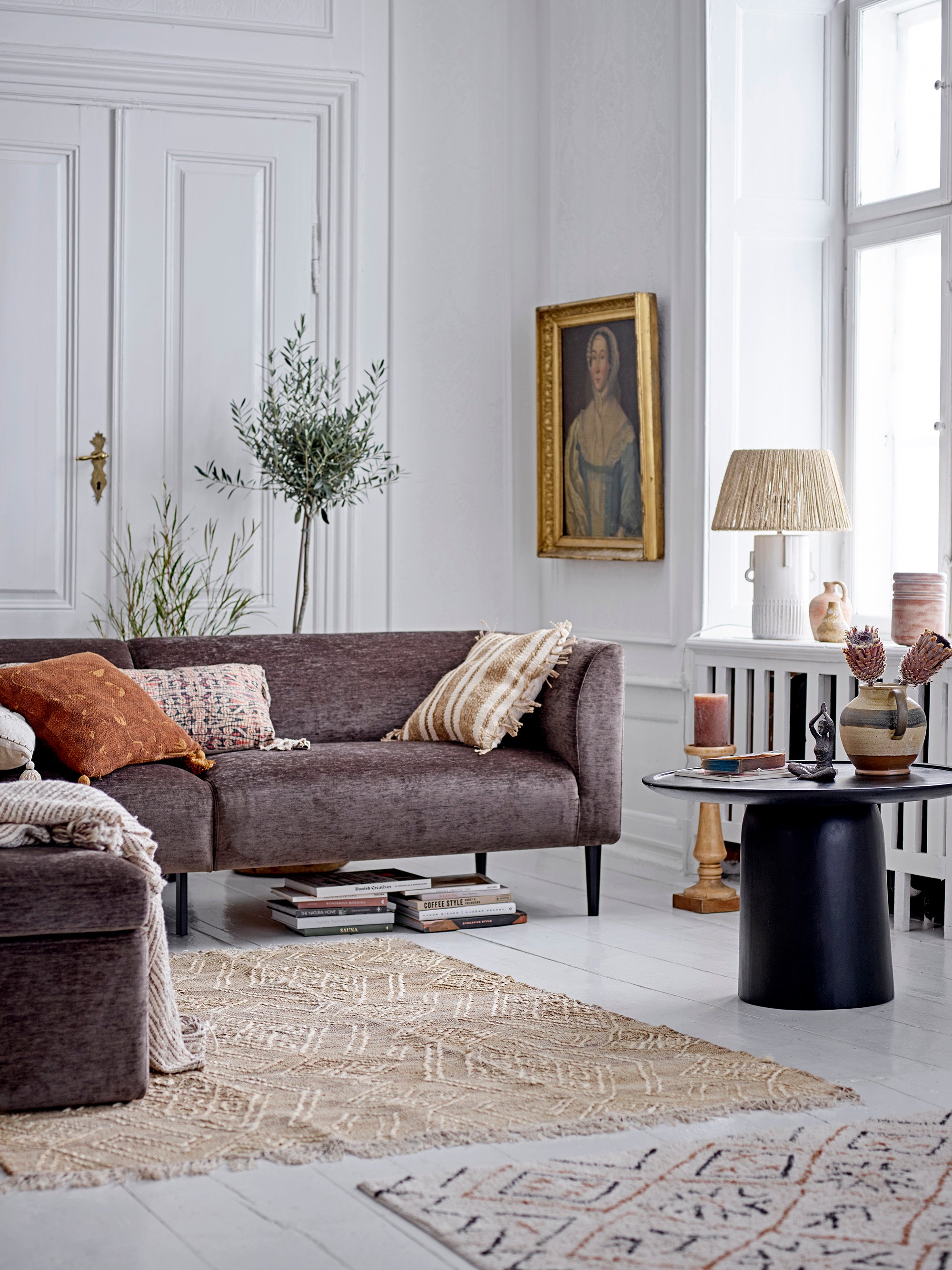 Divano Lanna, Marrone, FSC® Mix, Poliestere