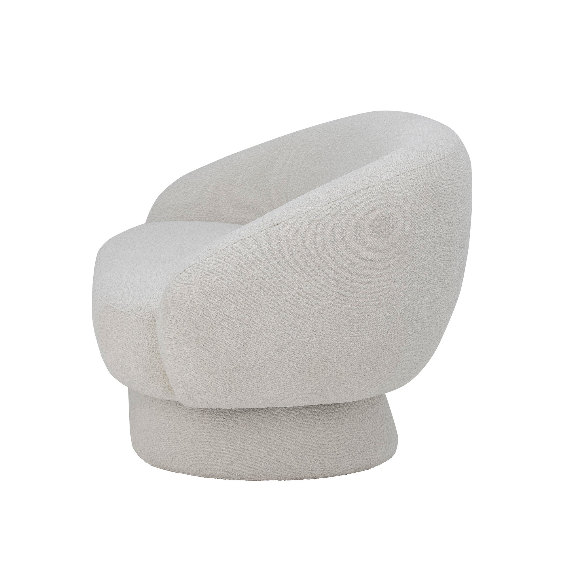 Divano Ted, Bianco, Poliestere