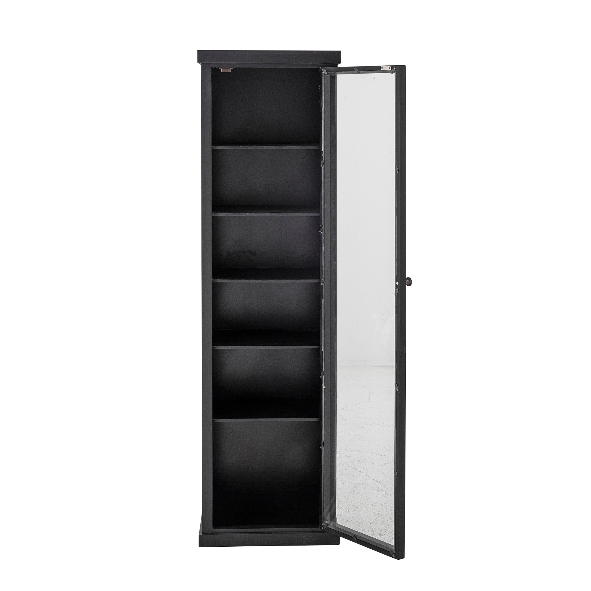 Armadio Emilio, Nero, Legno di Abete