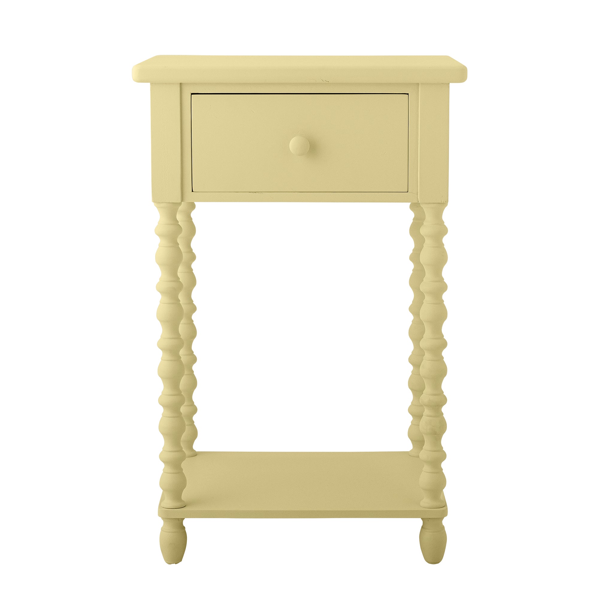 Tavolino Salino, Giallo, Pino