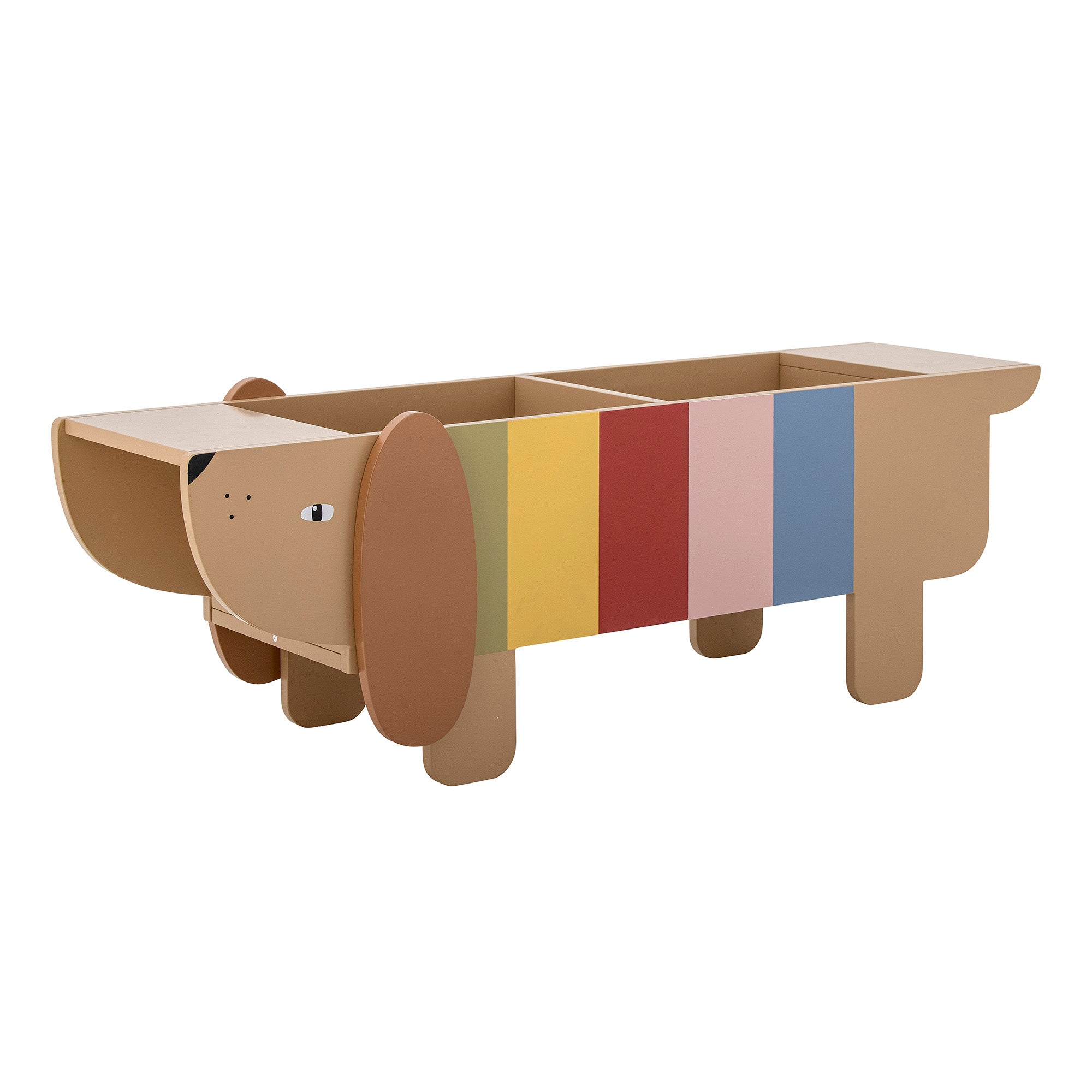 Libreria Charlie, Marrone, MDF