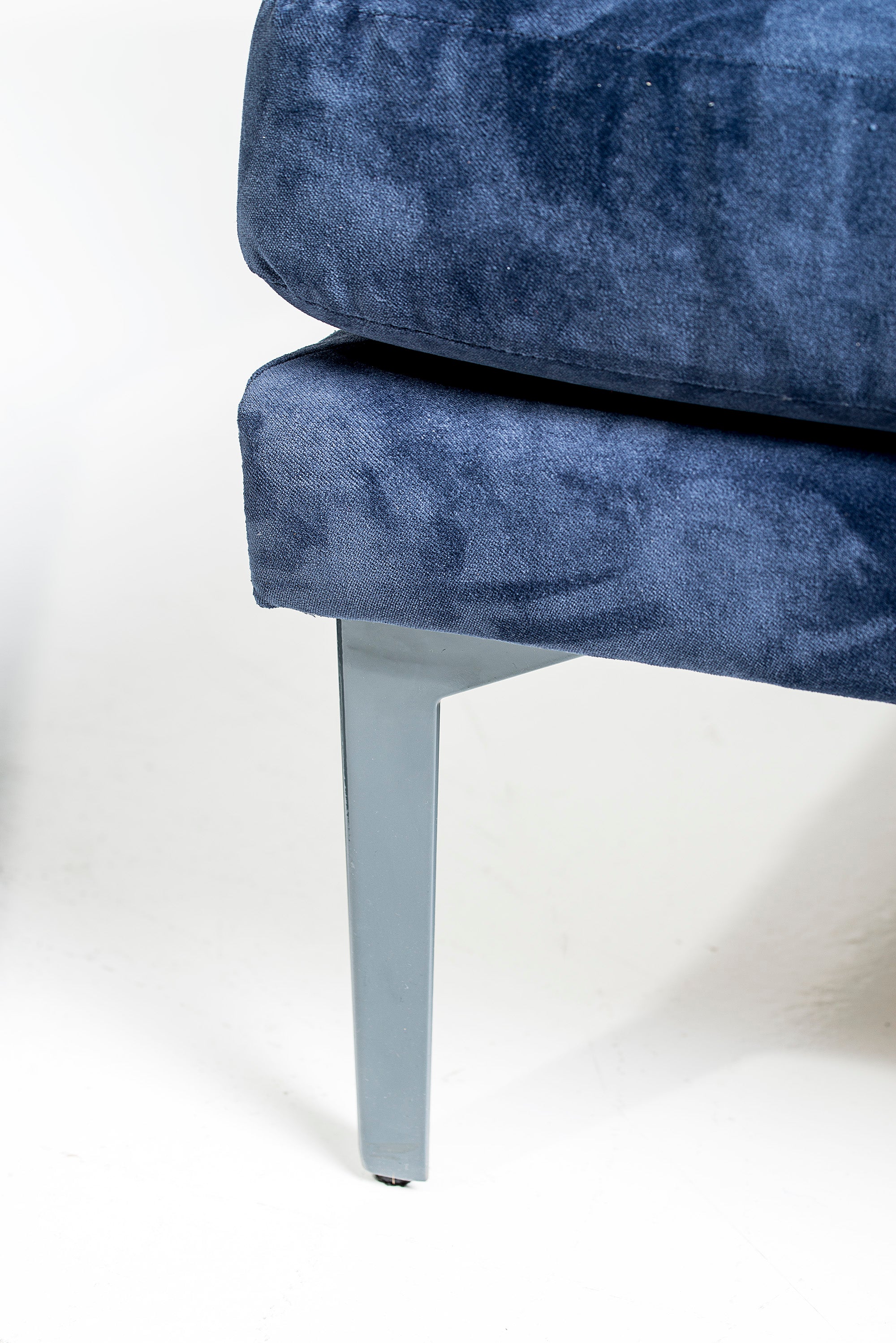 Divano Rox, Blu, Poliestere