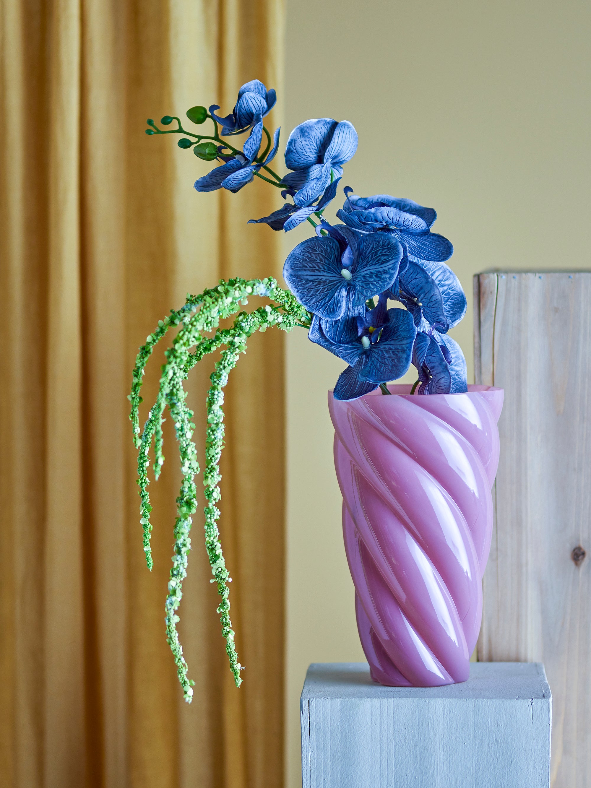 Vaso Callo, Rosa, Vetro