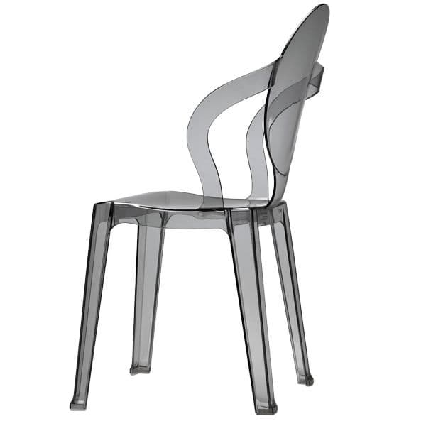 Poltrona A Slitta Miss B Set Da 2 Antishock Policarbonato Made In Italy Scab Design Trasparente 100 88939343